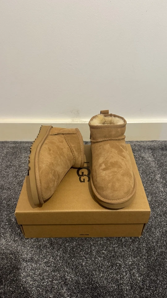 Classic Ultra Mini Boot CHESTNUT - NEW - MULTIPLE SIZES - Image 4 of 4