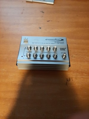 Channel Plus DA-8200BID Bi-Directional 3x8 Coax Panel for Cable Systems