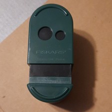Fiskars Paper Punch Shapes Green Scrapbooking Tool Made in USA
