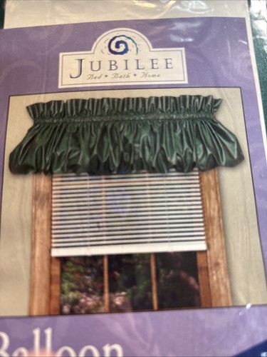 jubilee ballon valance green 70x14 nib vintage - Picture 6 of 7