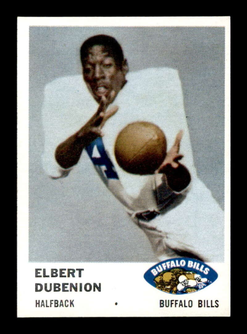 1961 Fleer #136 Elbert Dubenion   EXMT X3416537