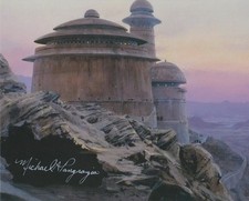 MICHAEL PANGRAZIO signed Autogramm 20x25cm STAR WARS in Person autograph COA