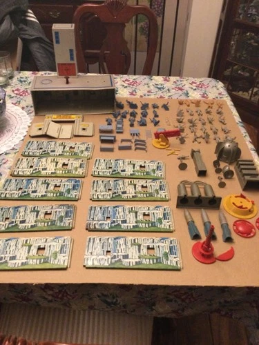 Louis Marx Toys Tom Corbett Space Academy Playset 1950s