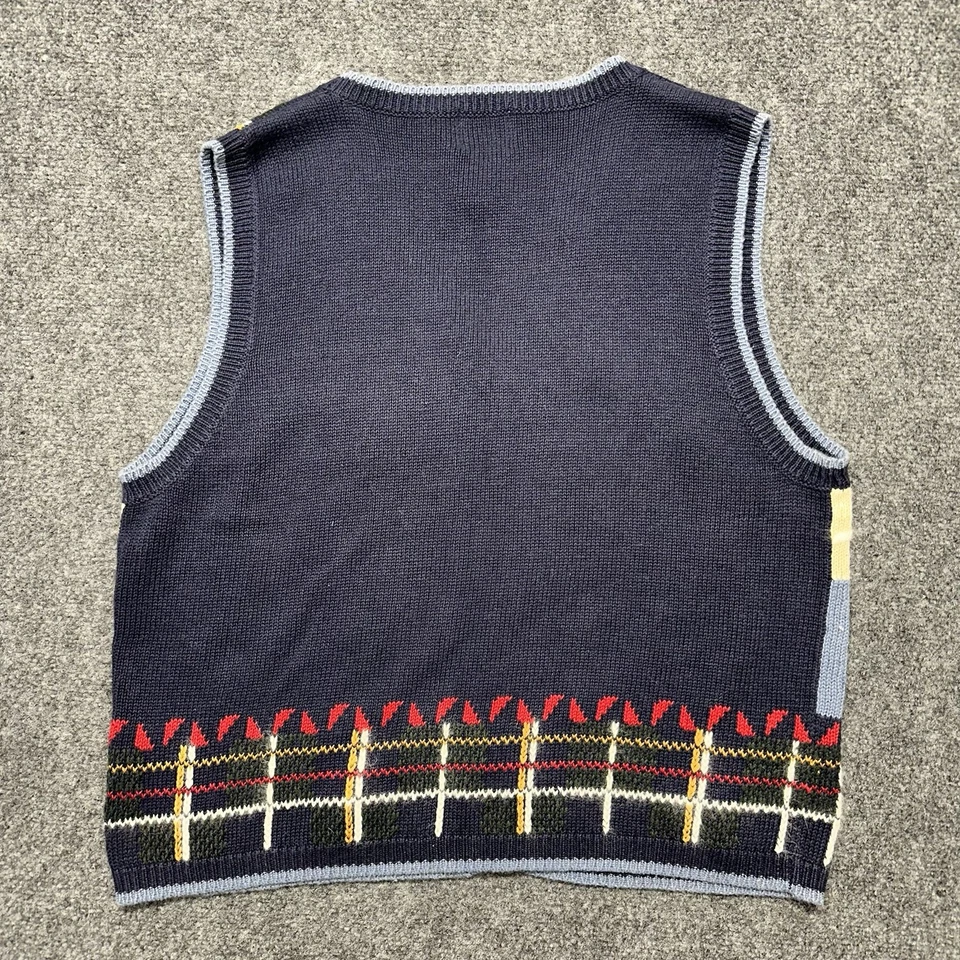 Vintage Nutcracker Christmas Holiday Sweater Vest Winter Women's XL NOS - Image 2 of 4