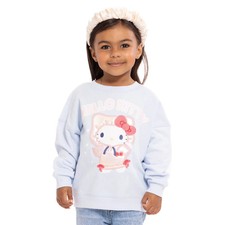 NWT Hello Kitty Toddler Girls Holiday Graphic Sweatshirt, 12M, 18M, 2T, 4T