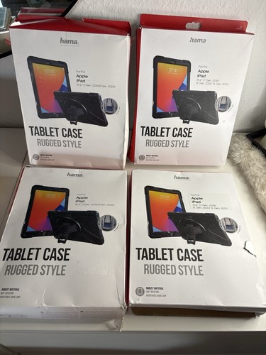 4x Hama Rugged Tablet Case iPad 10.2 (7–9. Gen) Stoßfest Retourniert - Afbeelding 2 van 2