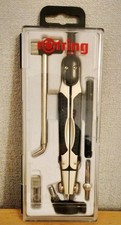Rotring S0676560 Compact Compass Set 6 Pieces in Case 