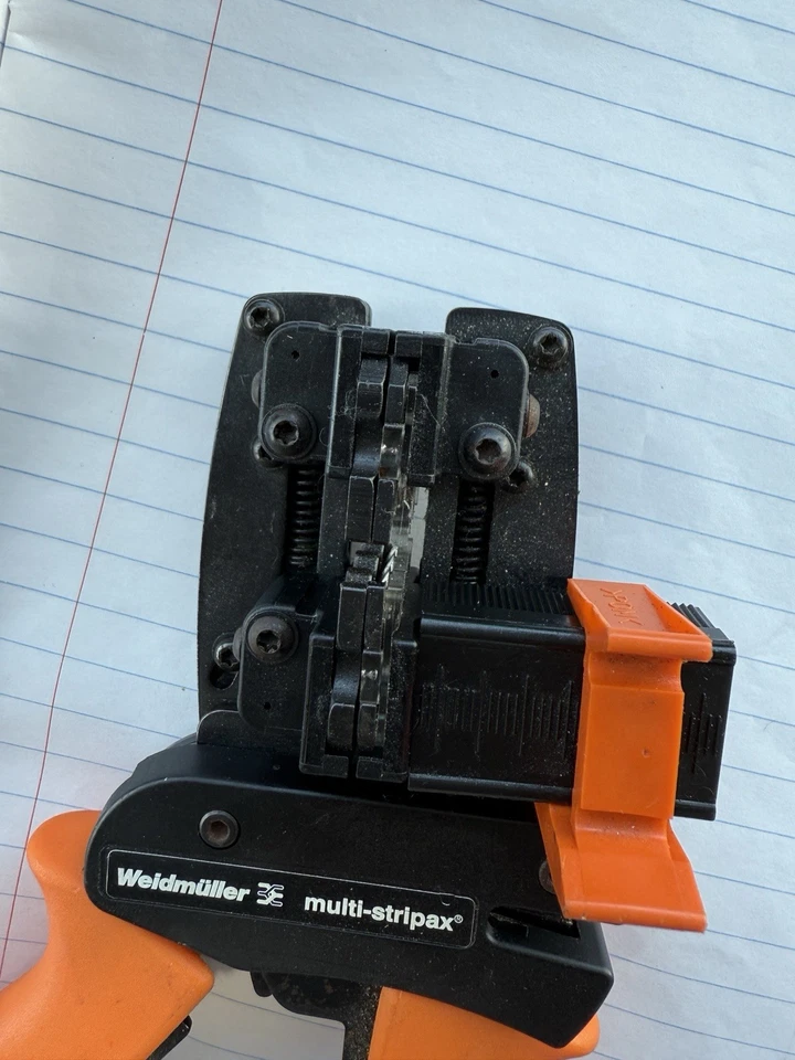 Weidmüller Abisolierzange Multi Stripax 6-16Sq 9202210000 9202210000 schwarz gelb - Bild 3 von 4