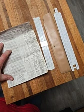 2 Vintage Specialty Sliding Ruler With Equivalents Paper Come W/ Original Case 