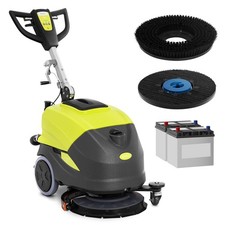 Akku Scheuersagmaschine 850 W Bodenreinigungsmaschine Reinigungsmaschine 45,7 Cm