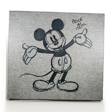 Walt Disney Mickey Mouse Scrapbook Deluxe Post Bound 12  Photo Album