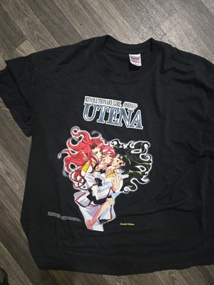 Vintage 2002 Anime Revolutionary Girl T Shirt Utena