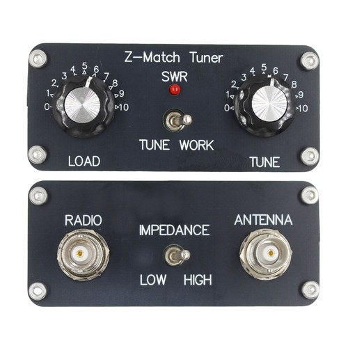5W Z-Match QRP Ręczny tuner Antena Tuner HAM Adapter 3-28 MHz Interfejs BNC - Zdjęcie 2 z 12