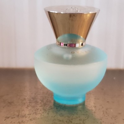 VERSACE DYLAN TURQUOISE for Women 0.17 oz 5 ml EDT Miniature Splash NWOB