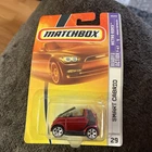 🆕VINTAGE RARE✨Matchbox🔥Smart Cabrio🔥#29✨Metro Rides Diecast Burgundy Red