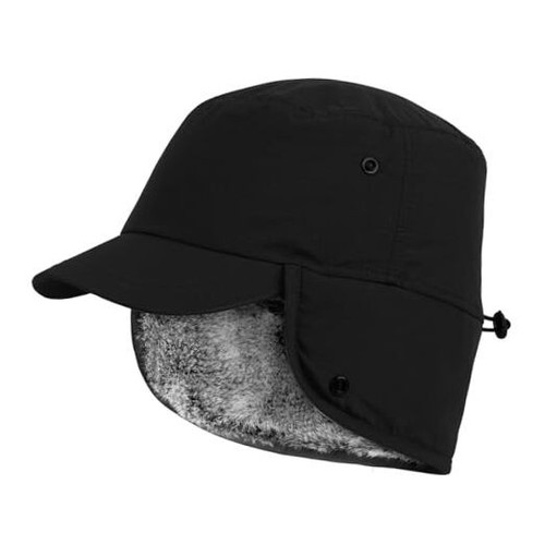 Mens Winter Hat with Ear Flaps Waterproof Winter Trapper Hat for Men Faux Fur