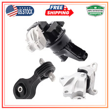 Set of 3 Engine Motor  Trans Mounts for 2012-2015 Civic 1.8L Coupe Sedan
