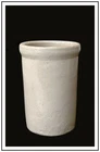 J A BAUER POTTERY   Early Whiteware Jar, Kitchenware Storage, 1920's, Excellent