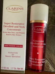 CLARINS SUPER RESTORATIVE DECOLLETE AND NECK CONCENTRATE 50ml/1.7oz NIB