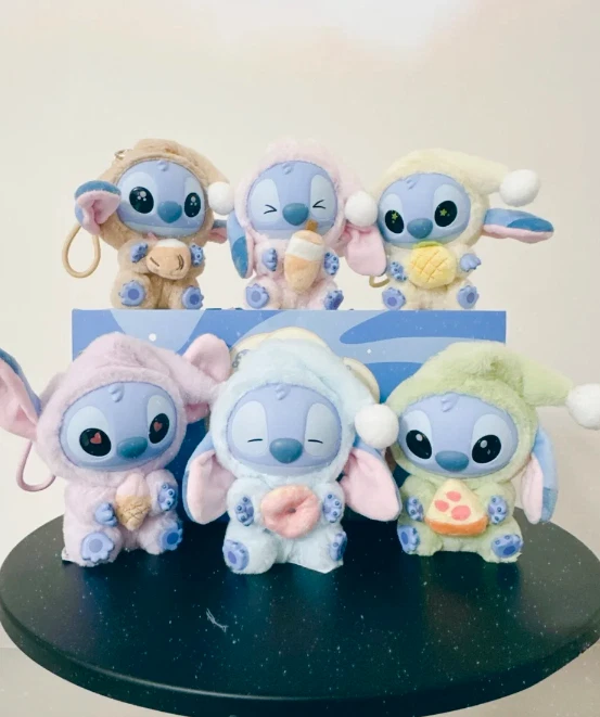 Miniso Stitch Eat Something Before Sleep Series Vinyl Figure