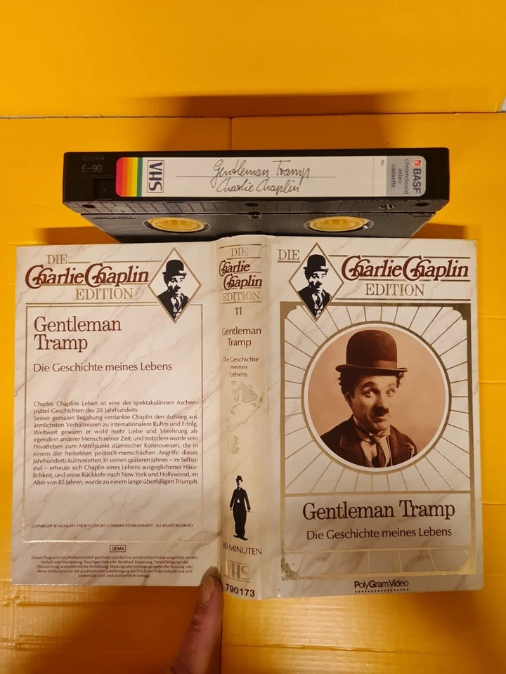 VHS(3.1) Die Geschichte meines Lebens Charlie Chaplin  - Bild 1 von 1