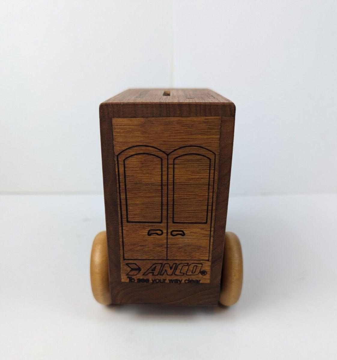 Vintage 1978 Toystalgia ANCO Laurel & Hardy Piano Movers Wooden