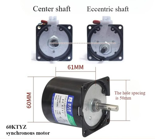 Low Speed Micro AC 220V Permanent Magnet Synchronous Motor Deceleration Motor - Picture 23 of 31