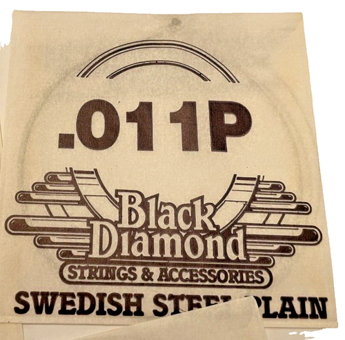 Cordes banjo diamant noir 5 cordes plaqué argent N734L jauge Lt extrémité boule - Photo 6/6