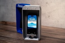 Phone Booth Cell Stand Universal Holder for Smartphones & iPhone 14 Pro Max Vint