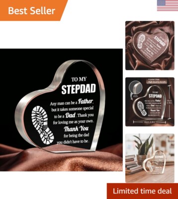 Step Dad Gifts, Bonus Dad Fathers Day Present from Daughter Son