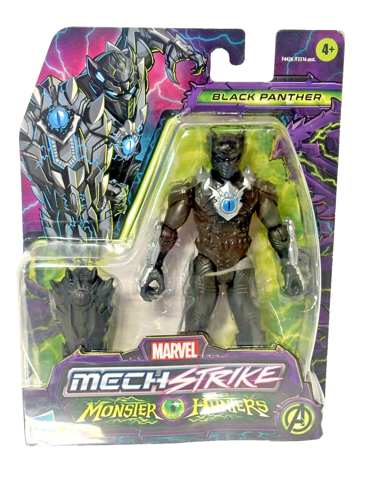 Marvel Mech Strike Monster Hunters Lot: Doctor Doom & Black Panther – New Sealed thumbnail 4