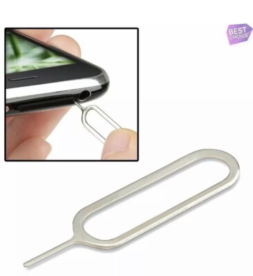2 X Sim Card Tray Remover Eject Pin Key Tool For Cell phone For Iphone/Android