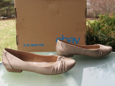 vegan leather ballet flats