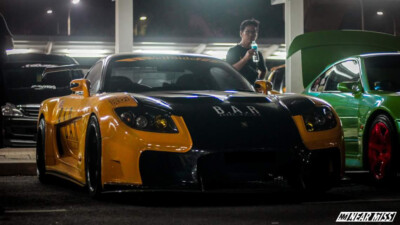FIT FOR RX7 FD3S RX7 VEILSIDE FORTUNE STYLE WIDE BODY KIT | eBay