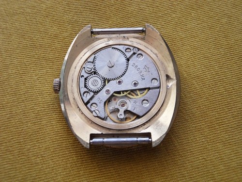 Raketa Military Vintage mechanical 19 jewels USSR men's watch 1990's - Bild 6 von 6