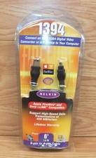 Genuine Belkin IEEE FireWire Cable 6 x 4 PINS F3N401-06-ICE Mac FireWire NEW 