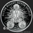 2022 1OZ Trillion Dollar Proof - Silver Shield - .999 "In-Hand" Collector SBSS