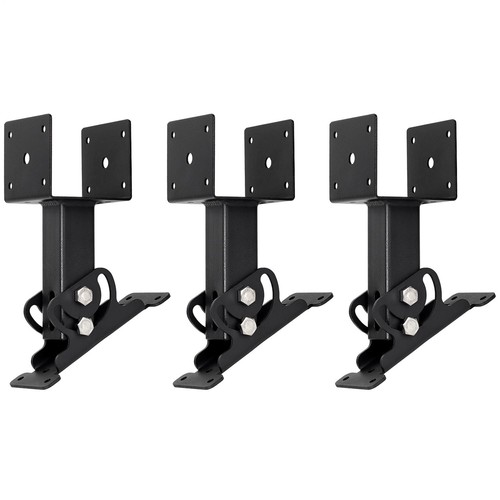 3Pcs Roof Riser Brackets Pergola Roof Riser Beam Bracket Adjustable Angel US - Picture 10 of 10