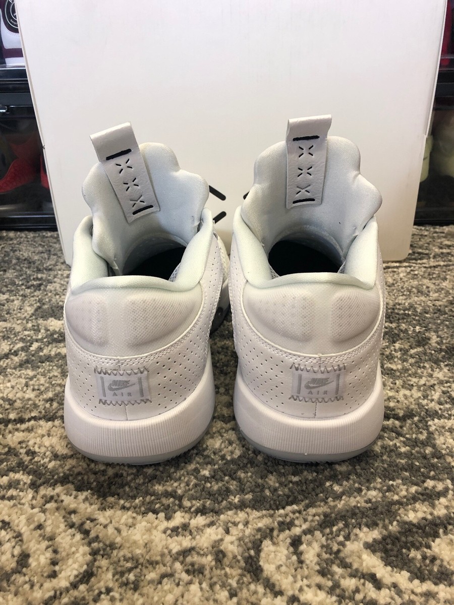 Size 14 - Air Jordan 35 Low White Metallic Silver for sale