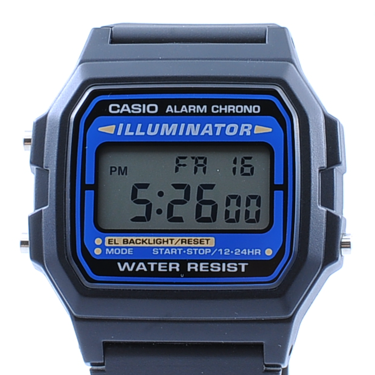 Brand New] Casio F-105W-1AWJH Black Light Men