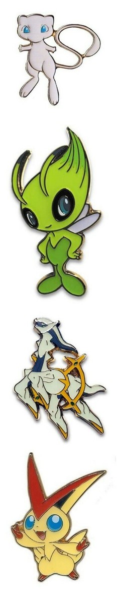 Arceus* + Celebi* + Mew* + Victini Mythical Collection Collector's