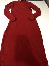 Fashion Nova Red Feelin It Midi Dress Medium