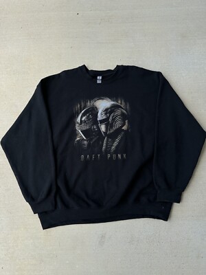ダフトパンク オフィシャル品　スウェットシャツ　Daft Punk ハウス Official Daft Punk Crew Neck Sweater Sweatshirt - XXL | eBay