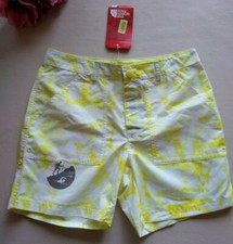 NWT THE NORTH FACE Girl UPF50 Flashdry Hiking/Swimming Shorts Yellow L 14/16 40