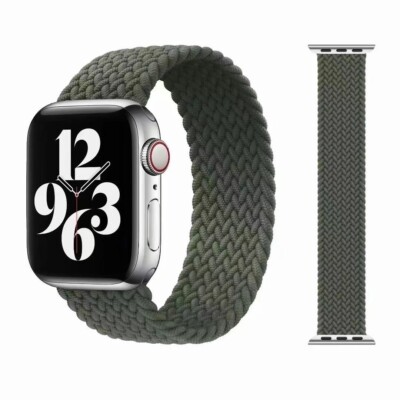 Braided Bracelet Band for Apple Watch Series 11, 10, 9, 8, 7, 6, 5 - 1, SE