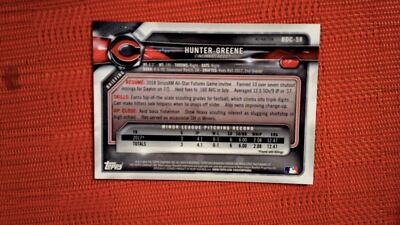 2018 Bowman Draft #BDC-58 Hunter Greene Chrome | eBay