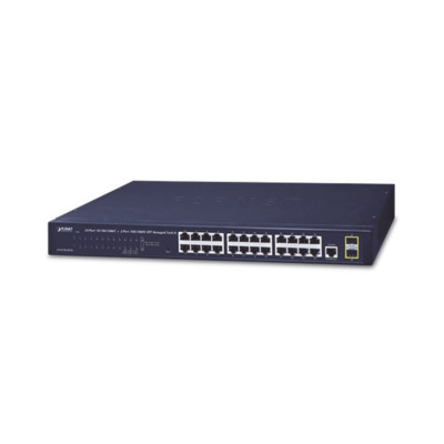 PLANET GS-4210-24T2S Layer 2 Managed Switch 24-Port Gigabit 10/100/1000T