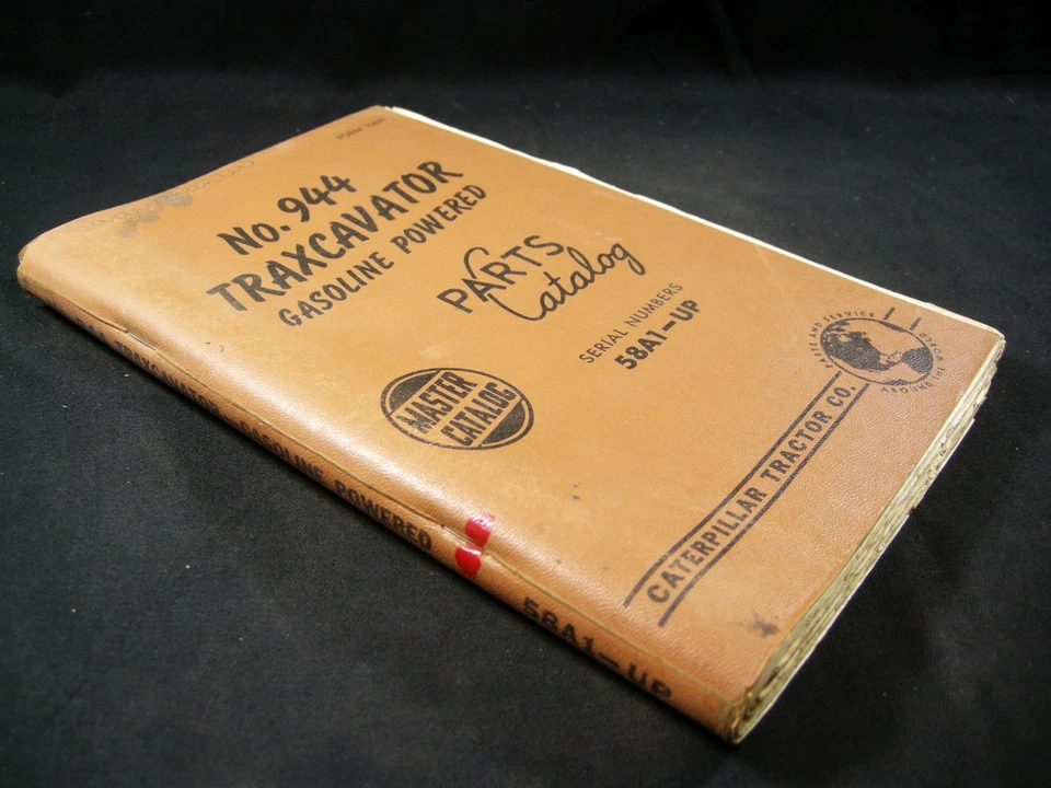 Caterpillar CAT 944 Traxcavator Tractor Gas Parts Manual Book 58A1 Up OEM - Image 2 of 2