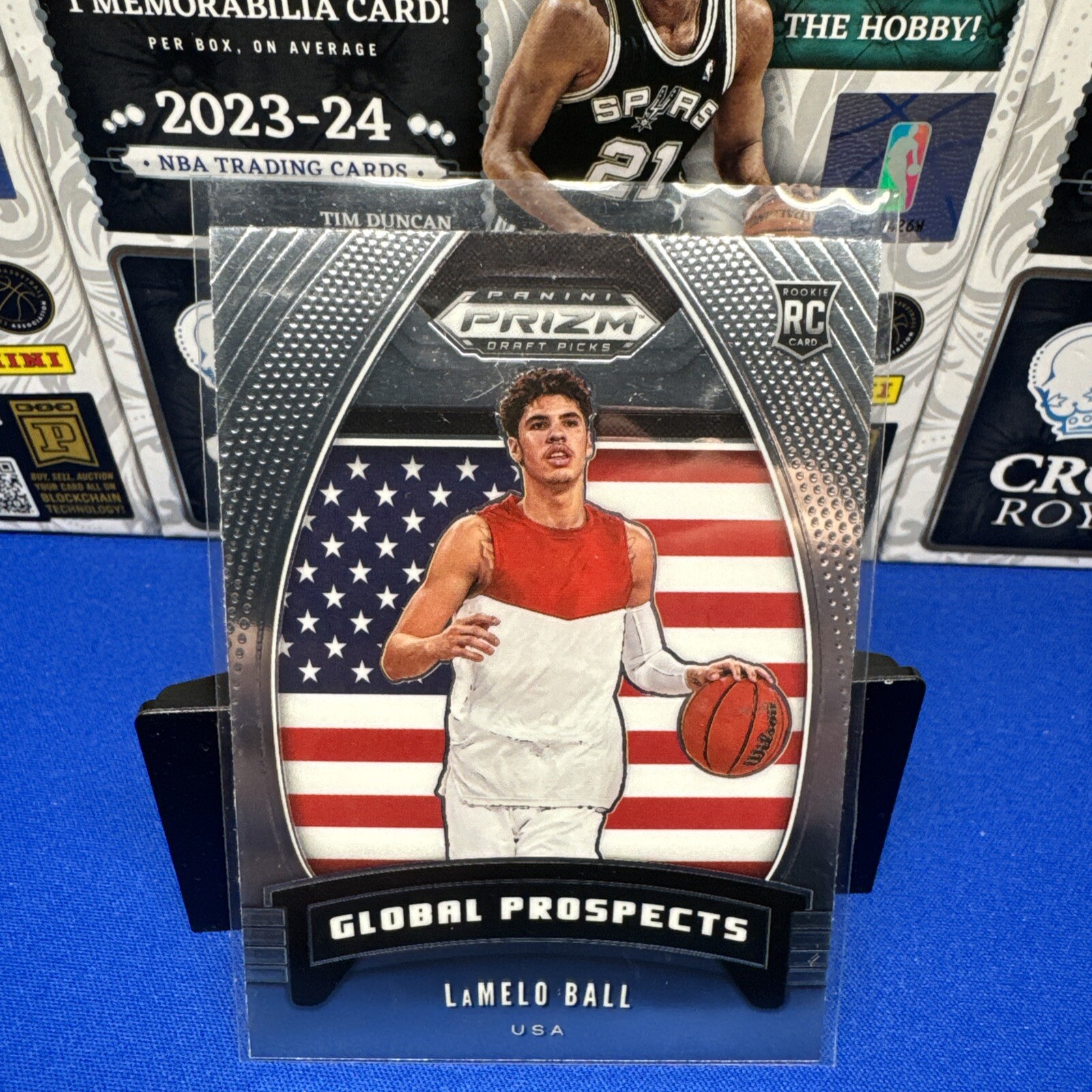 2020-21 Panini Prizm Draft Picks - Global Prospects #98 LaMelo Ball (RC)