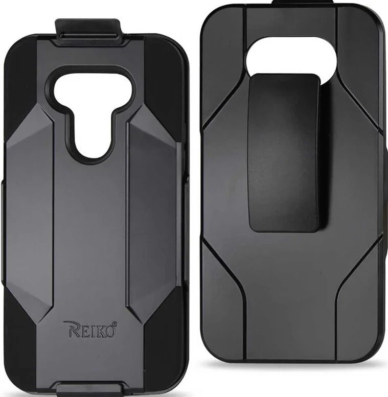 Capa coldre resistente REIKO HYBRID para LG G5 - PRETA - Imagem 2 de 4